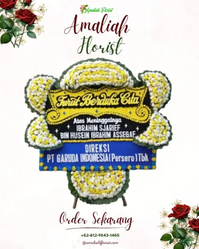 Papan Bunga Duka di Sidangresmi